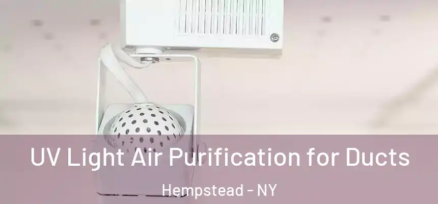  UV Light Air Purification for Ducts Hempstead - NY